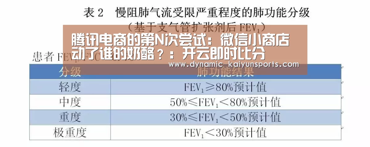 腾讯电商的第N次尝试：微信小商店动了谁的奶酪？：开云即时比分(图3)